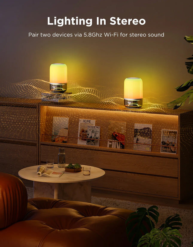 Lámpara Inteligente Govee Table Lamp 2 Pro x Sound by JBL, H6020