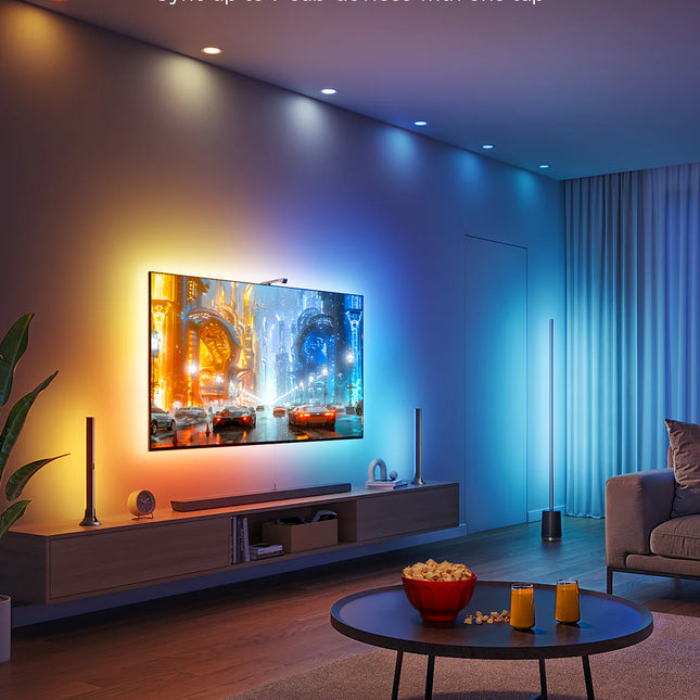 Luces Govee TV Backlight Kit 2 H605A | Iluminación RGB | Control Inteligente | Sincronización con Música
