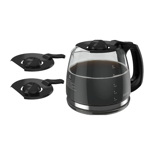 Repuesto Jarra Cafetera Black + Decker GC3100B-LA | 12 Tazas | Vidrio DuraLife™