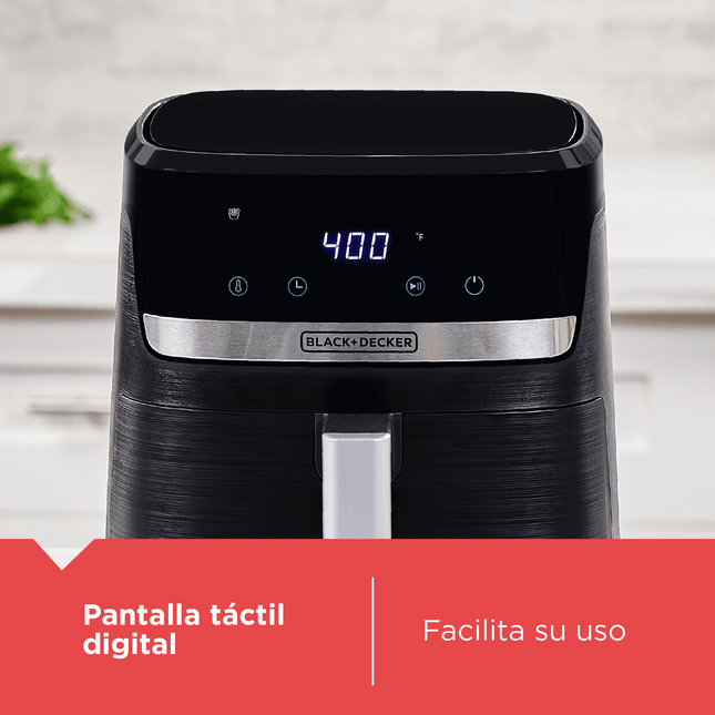 Freidora de Aire Digital Black+Decker Purifry, AFBD62‑1BDLA