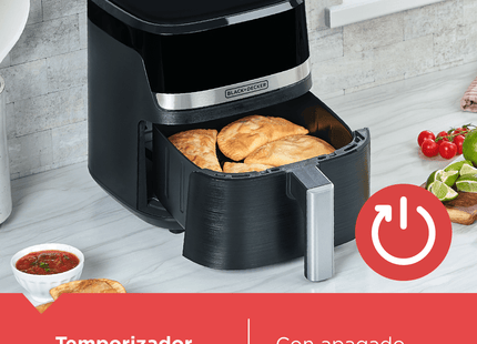 Freidora de Aire Digital Black+Decker Purifry, AFBD62‑1BDLA