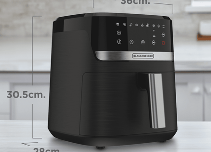 Freidora de Aire Digital Black+Decker Purifry, AFBD62‑1BDLA