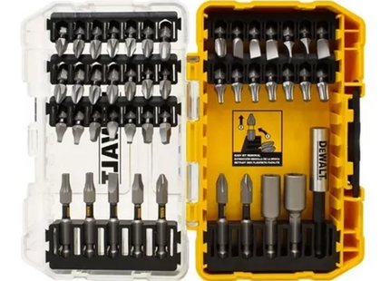 DEWALT DWA45SET Juego de Puntas Magnético TOUGH GRIP™ con Sistema ToughCase 45 Piezas