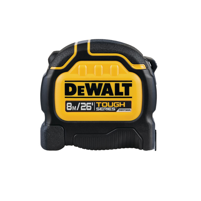 DEWALT DWHT36926S TOUGHSERIES™ Cinta Métrica 26 ft / 8 m x 1" con Imán Removible