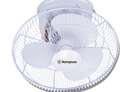 Westinghouse 72782 Ventilador Orbital de Techo 16" 3 Velocidades 60 W Blanco