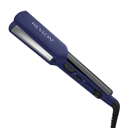 Alisadora de Titanio 2” Revlon Azul | Para un alisado profesional rápido y duradero