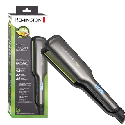 Remington plancha de cabello terapia de aguacate placa ancha S9980