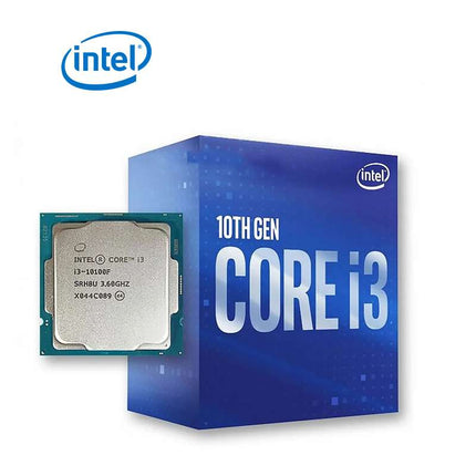 Procesador Intel Core i3-10100F | 10ª Gen | 3.6 GHz | 6MB Caché | LGA 1200