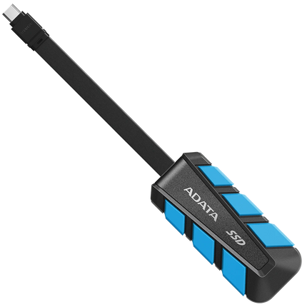 Disco Duro Externo SSD ADATA SC740 | 2TB | USB 3.2 Gen2 | 1050MB/s / 1000MB/s | SC740-2000G-CBU