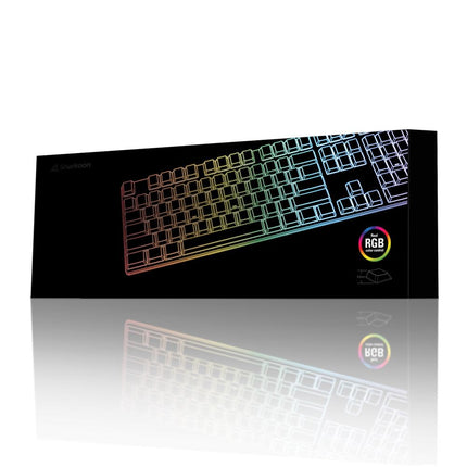 Teclado Gaming Sharkoon PureWriter TKL | Mecánico | RGB | USB | Switch Azul | Inglés