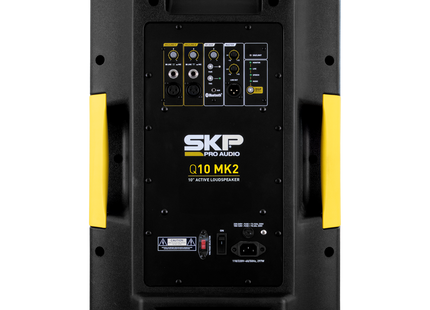 SKP Q10 MK2 parlante profesional activo - detalle de manijas