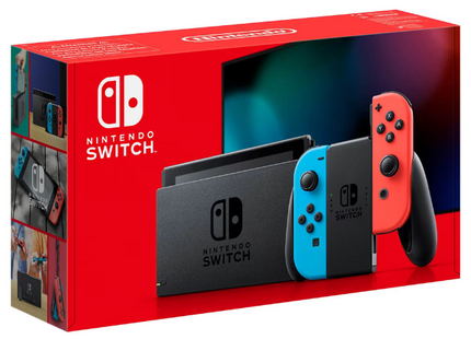 Nintendo Switch Neon 32GB + Super Mario Wonder | Consola Híbrida | 32GB | Joy-Con Neon