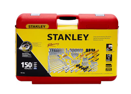 STANLEY R99-150LA Juego de Herramientas Racing 150 Piezas 1/4", 3/8" y 1/2"