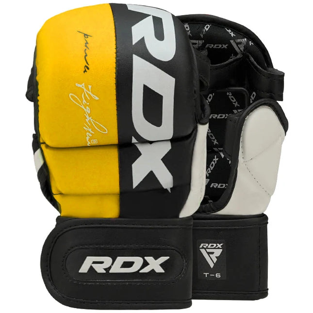 RDX Guantes de Sparring MMA Amarillo, T6