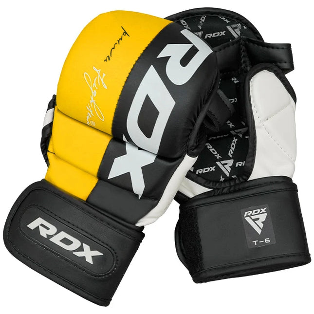 RDX Guantes de Sparring MMA Amarillo, T6
