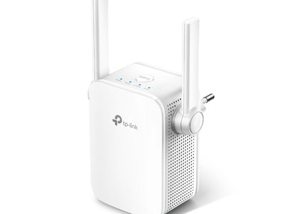 Repetidor de señal TP-Link RE205 AC750 vista lateral derecha compacto