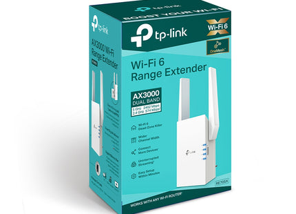 Repetidor Wi-Fi AX3000 EasyMesh TP-Link, RE705X
