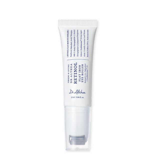 Dr. Althea Rodillo Contorno de Ojos Retinol Flat Iron - vista frontal del envase