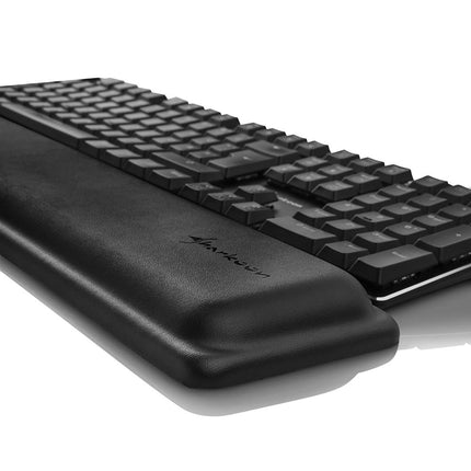 Reposamuñecas Sharkoon Elite Shark WR200 | PU | Memory Foam | Base Antideslizante | 478 x 100 x 24 mm