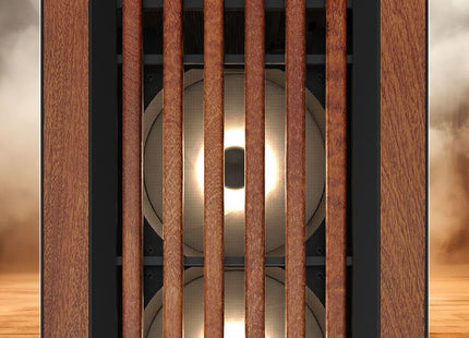 Case Sharkoon Rebel C70M RGB | Mid-Tower ATX | Frente de Madera | 4 Ventiladores RGB PWM | Negro