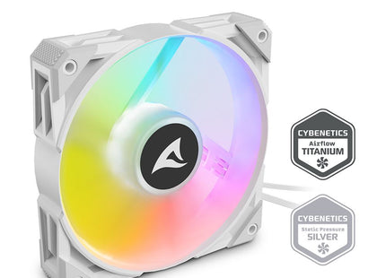 Abanico Gaming ARGB Sharkoon Rebel F50 PWM | 120mm | Iluminación ARGB | PWM | Bajo Ruido