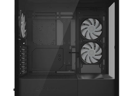 Case Sharkoon Rebel C60 RGB | ATX | Media Torre | Vidrio Templado | 4 Ventiladores RGB | Negro