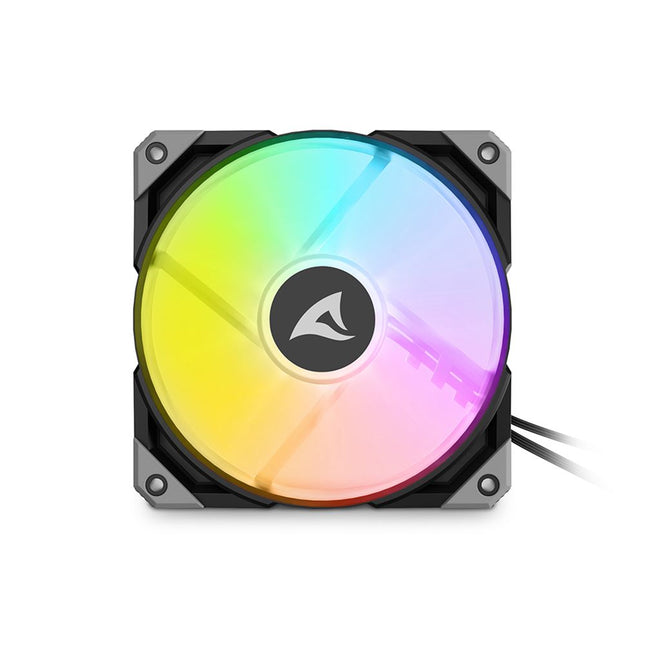 Abanico Gaming ARGB Sharkoon Rebel F50 | 120 mm | PWM | Iluminación Direccionable | Silencioso