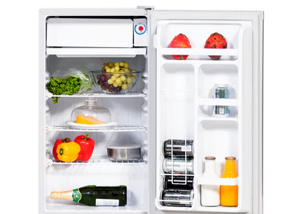 GRS GR 100VCM Refrigeradora Compacta con Escarcha de 3.5 pies³ y 100 L Color Gris