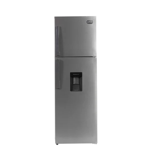 GRS GRD 252FF-TTX Refrigeradora Sin Escarcha de 10 pies³ con Dispensador y 2 Puertas Gris