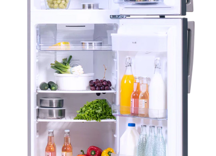 GRS GRD 252FF-TTX Refrigeradora Sin Escarcha de 10 pies³ con Dispensador y 2 Puertas Gris