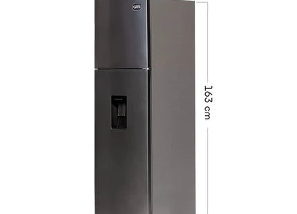 GRS GRD 252FF-TTX Refrigeradora Sin Escarcha de 10 pies³ con Dispensador y 2 Puertas Gris