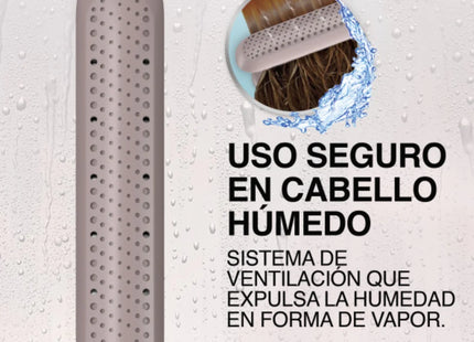 Plancha Alisadora Remington Húmedo y Seco S27A (110) F | Sensor Inteligente | Cerámica Anti-Frizz | Hasta 230 °C | Pantalla Digital