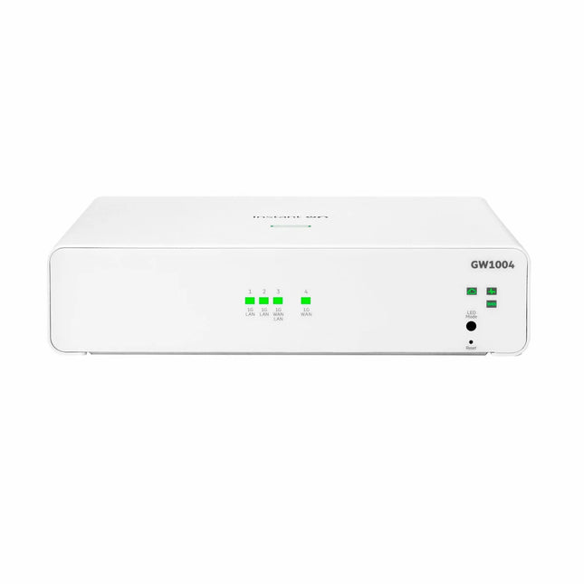 Aruba Gateway seguro Instant On SG1004 S0G33A 4 puertos Gigabit