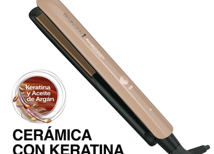 Plancha Remington Keratin Therapy, S8599-110F