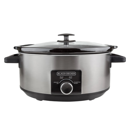Olla de Cocción Lenta Black+Decker SC2007S | 6.7 L | 320 W