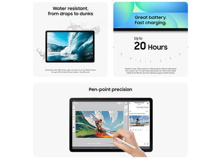 Samsung Galaxy Tab S10 FE 10.9" Wi-Fi 8 GB 128 GB Gris SM-X520NZAAL15