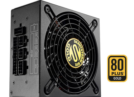Fuente de Poder Sharkoon SilentStorm SFX Gold 500W | 80 Plus Gold | Semimodular | Formato SFX | Ventilador 120mm