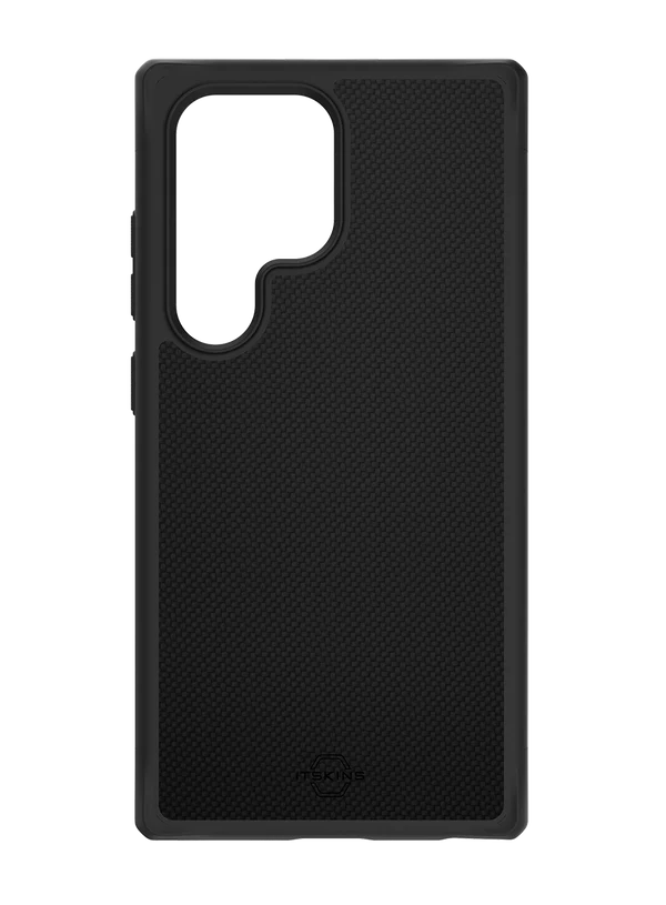 ITSKINS Estuche Hybrid R Nylon Galaxy S24 Ultra, SGGB-HMABA-BLCK