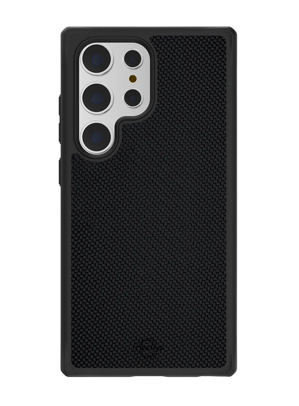 ITSKINS Estuche Hybrid R Nylon Galaxy S24 Ultra, SGGB-HMABA-BLCK
