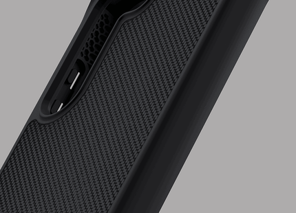 ITSKINS Estuche Hybrid R Nylon Galaxy S23, SGJO-HYBFS-BLCK