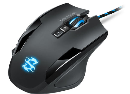 Mouse Gaming RGB Sharkoon Skiller SGM1 | Alámbrico | Sensor Láser 16000 DPI | Personalizable | Negro
