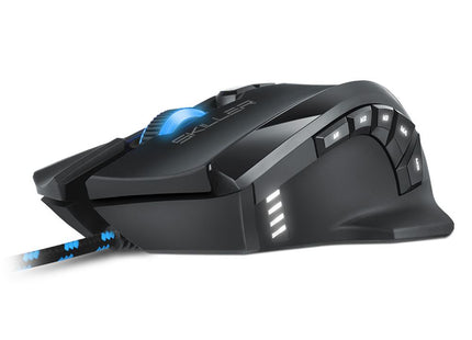 Mouse Gaming RGB Sharkoon Skiller SGM1 | Alámbrico | Sensor Láser 16000 DPI | Personalizable | Negro