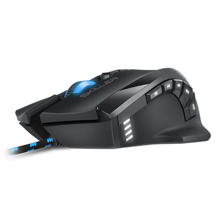 Mouse Gaming RGB Sharkoon Skiller SGM1 | Alámbrico | Sensor Láser 16000 DPI | Personalizable | Negro