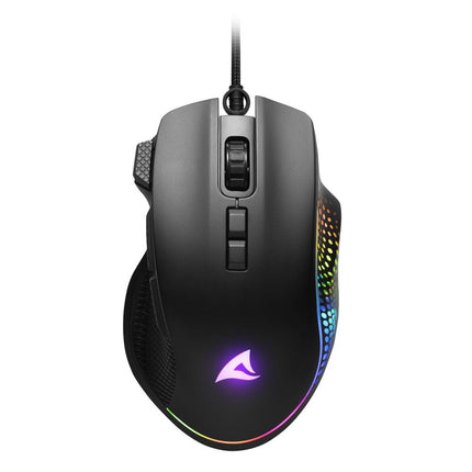 Mouse Gaming RGB Sharkoon Shark Force 3 | Alámbrico | 6 Botones | DPI Ajustable | Iluminación RGB