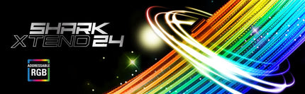 Cable de Extensión Sharkoon Shark XTend 24 | 24 pines | Fuente ATX | Gestión de cables | Negro