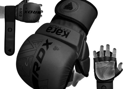 RDX Guantes MMA Sparring 7 oz Negros, F6 Kara