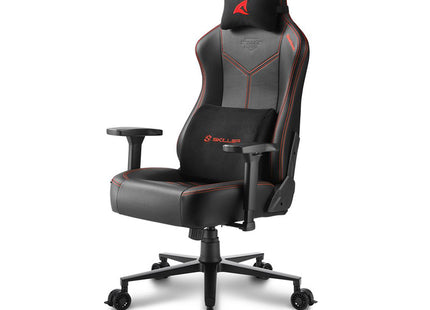 Silla Gaming Sharkoon SGS30 BK/RD | Negra/Roja | Ergonómica | Reclinable | Reposabrazos 3D | 4044951034796