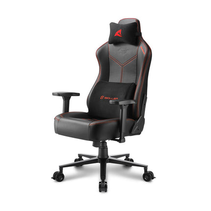 Silla Gaming Sharkoon SGS30 BK/RD | Negra/Roja | Ergonómica | Reclinable | Reposabrazos 3D | 4044951034796