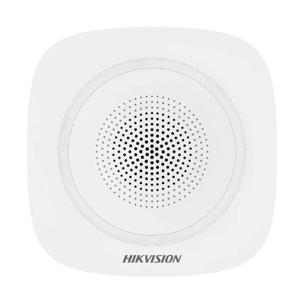 Sirena Interna Inalámbrica Hikvision DS-PS1-I-WB | 90~110dB | 1600m RF | 433MHz