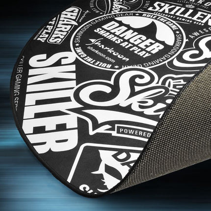 Alfombrilla Sharkoon Gaming Skiller SFM10 | Para Silla Gamer | Diseño Gamer | Antideslizante | 120cm
